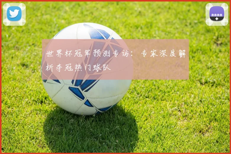 世界杯冠军预测专访：专家深度解析夺冠热门球队